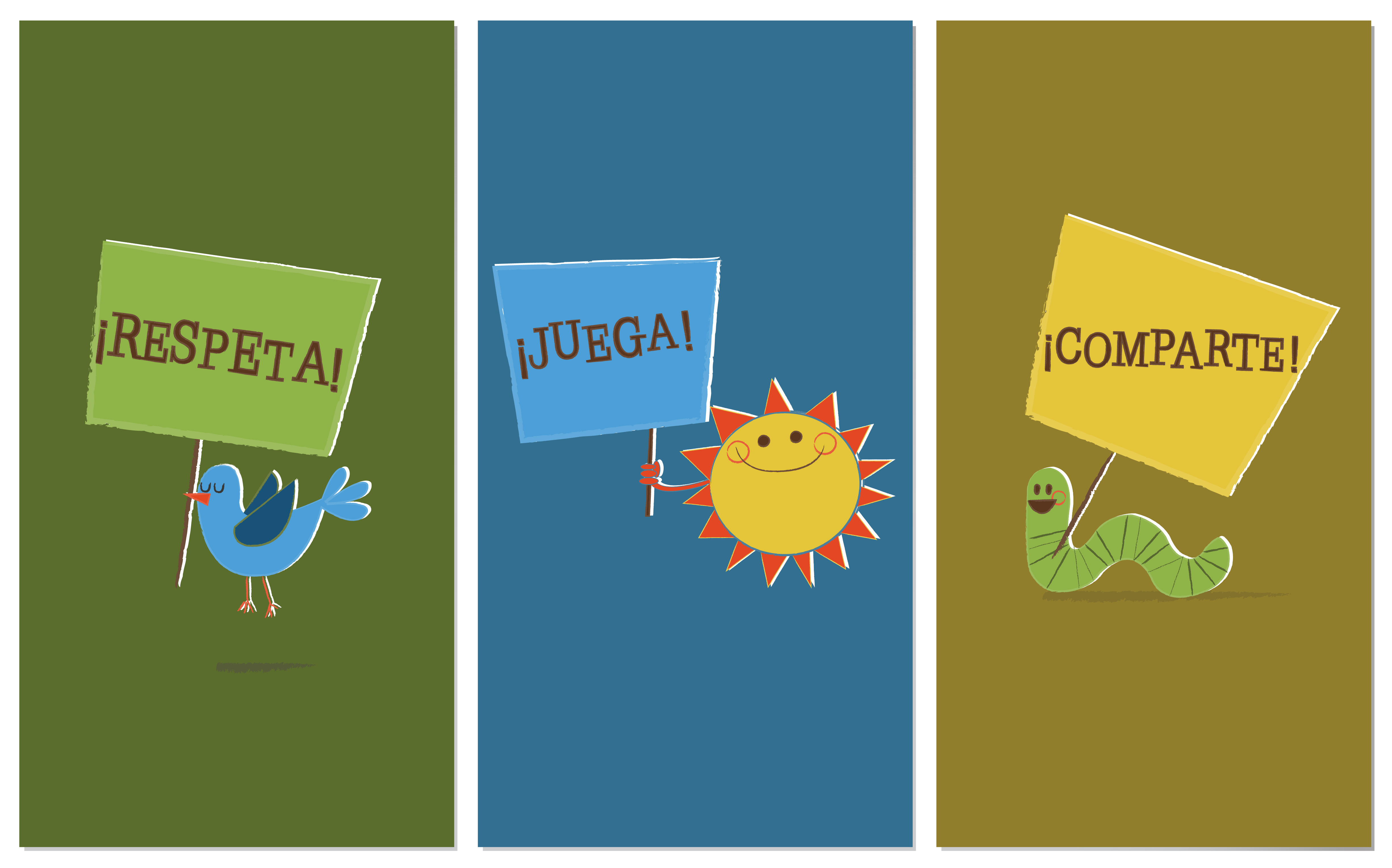 Carteles Parques infantiles de Plasencia